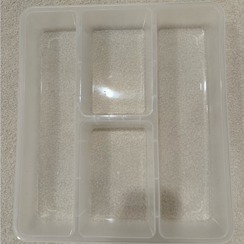 Clear Plastic Organizer Tray